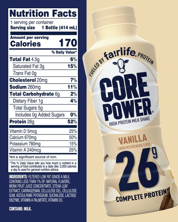 Vanilla High Protein Milkshake - Image 4