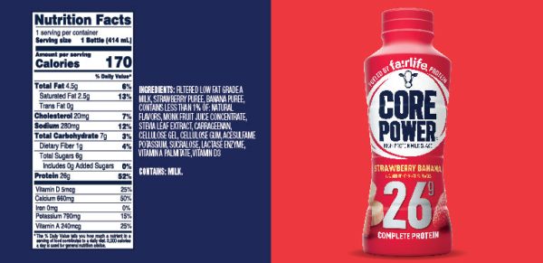 Strawberry Banana High Protein Milkshake - Image 8